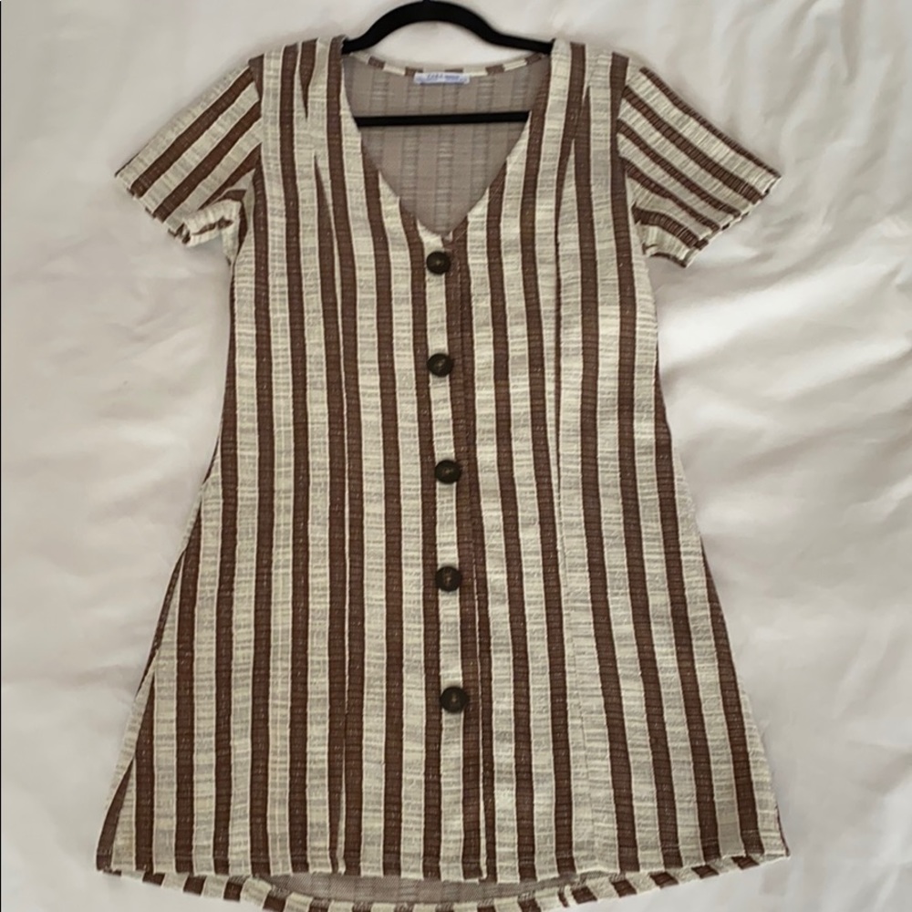 Zara striped dress, size M